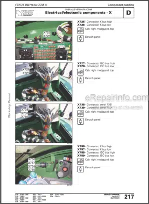 Photo 7 - Fendt 922 924 927 930 933 936 Vario Com III Workshop Manual Tractor