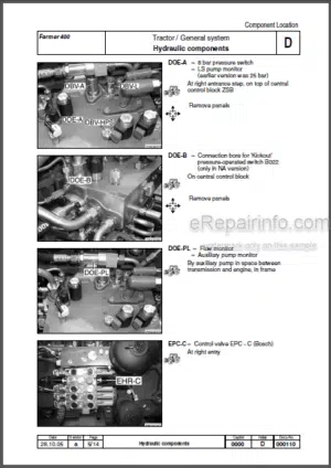 Photo 7 - Fendt Favorit 611LSA 612LSA 614LSA 615LSA Workshop Manual Tractors