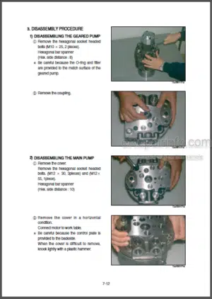 Photo 8 - Hyundai R55-7 Repair Manual Crawler Excavator