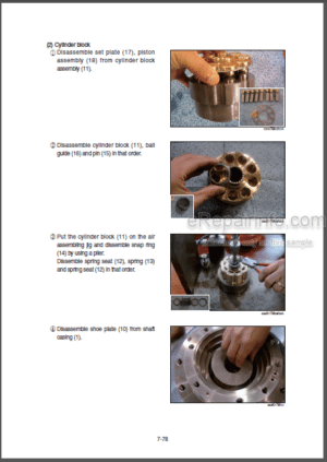 Photo 14 - Hyundai R55-9 Repair Manual Crawler Excavator