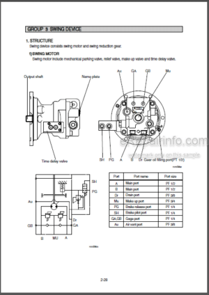 Photo 13 - Hyundai R80-7A Repair Manual Crawler Excavator