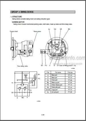 Photo 11 - Hyundai R80-7A Repair Manual Crawler Excavator