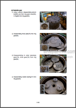 Photo 6 - Hyundai R450LC-3 Repair Manual Crawler Excavator