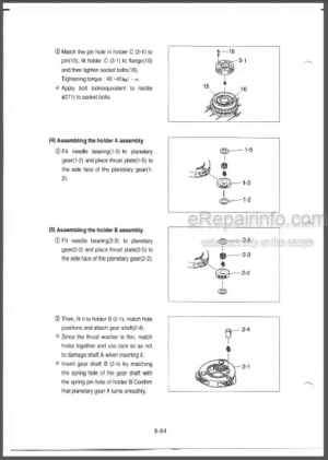 Photo 13 - Hyundai R130LC-3 Repair Manual Crawler Excavator