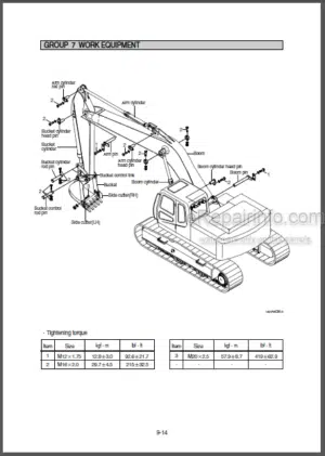 Photo 5 - Hyundai R160LC-7A Repair Manual Crawler Excavator