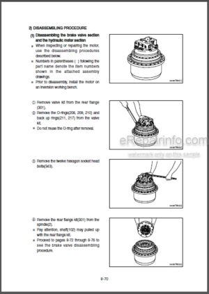 Photo 14 - Hyundai R160LC-7A Repair Manual Crawler Excavator