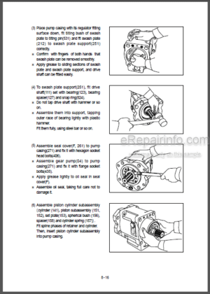 Photo 7 - Hyundai R160LC-3 Repair Manual Crawler Excavator