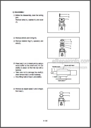 Photo 12 - Hyundai R180LC-3 Repair Manual Crawler Excavator