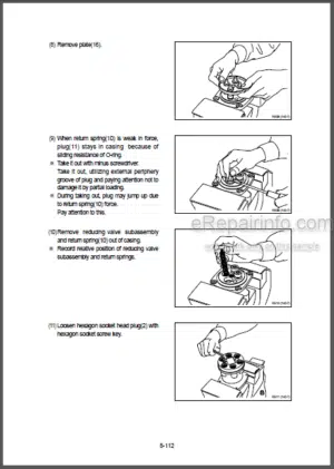 Photo 6 - Hyundai R210NLC-9 Repair Manual Crawler Excavator