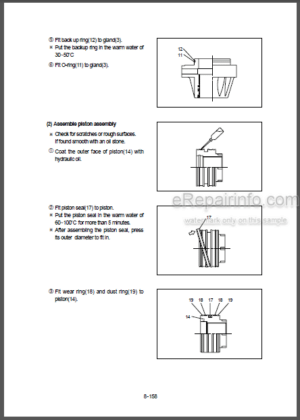 Photo 11 - Hyundai R210LC-3 Repair Manual Crawler Excavator