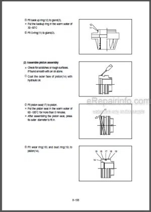 Photo 6 - Hyundai R210LC-3 Repair Manual Crawler Excavator