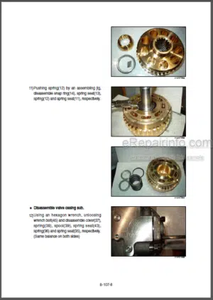 Photo 5 - Hyundai R450LC-7 Repair Manual Crawler Excavator