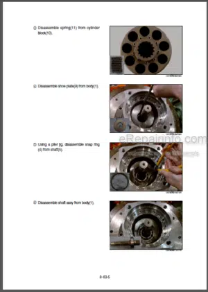 Photo 6 - Hyundai R180LC-7A Repair Manual Crawler Excavator