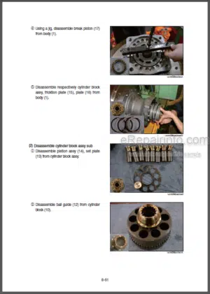 Photo 1 - Hyundai R210W-9 Repair Manual Crawler Excavator