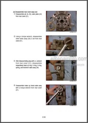 Photo 3 - Hyundai R235LCR-9 Repair Manual Crawler Excavator