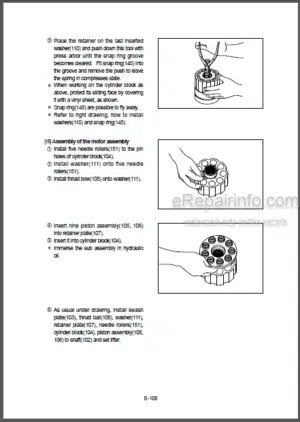 Photo 9 - Hyundai R250LC-3 Repair Manual Crawler Excavator