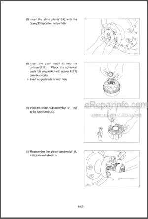 Photo 3 - Hyundai R320LC-3 Repair Manual Crawler Excavator