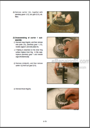 Photo 7 - Hyundai R160LC-7 Repair Manual Crawler Excavator