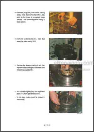 Photo 5 - Hyundai R360LC-7 Repair Manual Crawler Excavator