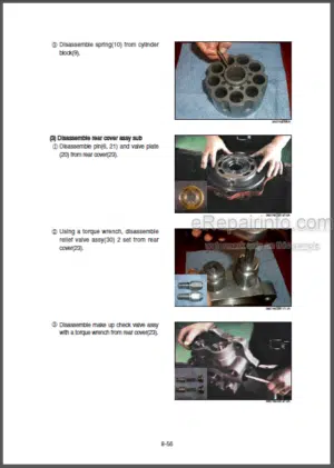 Photo 1 - Hyundai R370LC-7 Repair Manual Crawler Excavator