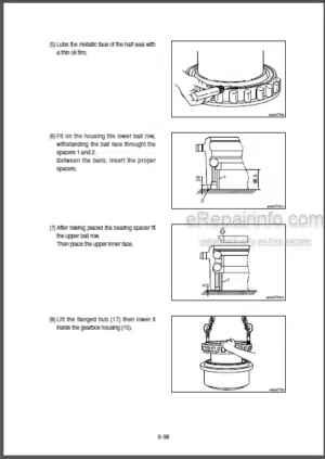 Photo 5 - Hyundai R110-7 Repair Manual Crawler Excavator