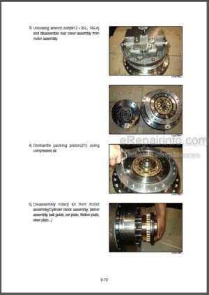 Photo 11 - Hyundai RC215C-7H Repair Manual Crawler Excavator