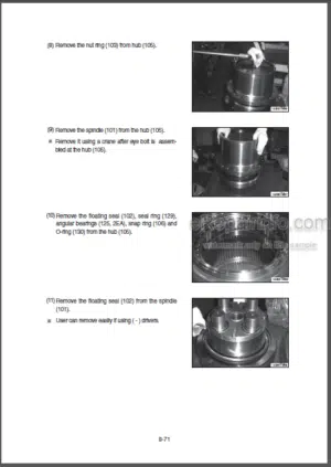 Photo 2 - Hyundai R140LC-9 Repair Manual Crawler Excavator