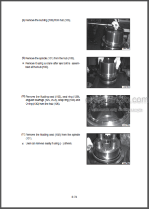 Photo 12 - Hyundai R145RC-9 Repair Manual Crawler Excavator