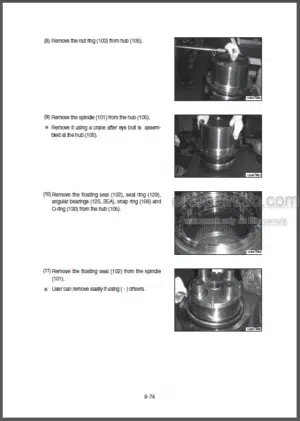 Photo 8 - Hyundai R145RC-9 Repair Manual Crawler Excavator