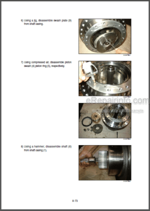 Photo 14 - Hyundai R160 R180LC-9 Repair Manual Crawler Excavator