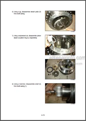 Photo 10 - Hyundai R160 R180LC-9 Repair Manual Crawler Excavator