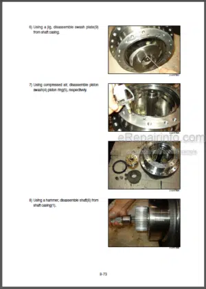 Photo 12 - Hyundai R210 R220LC-7H Repair Manual Crawler Excavator