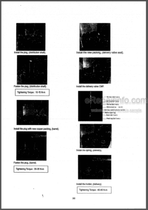 Photo 9 - Yanmar 3TNV 4TNV Service Manual Engine