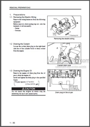 Photo 7 - Mitsubishi S4K S6K Service Manual Engine