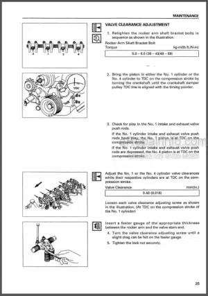 Photo 13 - Isuzu 4JG2 Service Manual Engine