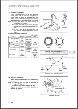 Photo 14 - Mitsubishi S4S S6S Service Manual Engine