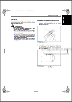 Photo 13 - Kubota Operators Manual D1503ME To D1803ME V2003ME To V2403ME Diesel Engine