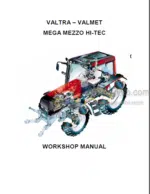 Photo 4 - Valtra Valmet 6000 Series 8000 Series Service Manual Tractors