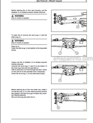 Photo 6 - Case 580SR 580SR+ 590SR 695SR Series 3 Service Manual Loader Backhoe 87643852B