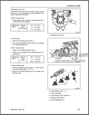 Photo 10 - Cub Cadet 8354 8404 Service Manual Compact Tractors