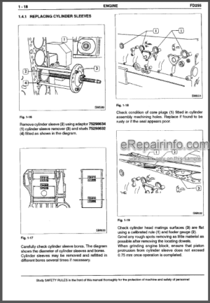 Photo 8 - Fiatallis FD255 Operation And Maintenance Service Manual Crawler Dozer