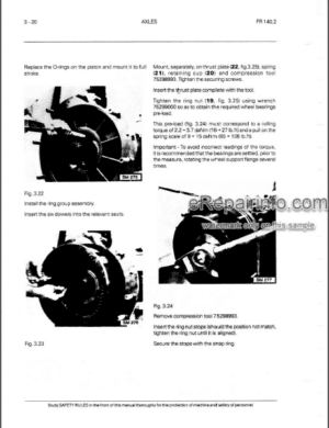 Photo 8 - Fiatallis FR140.2 Operation Maintenance And Service Manual Wheel Loader