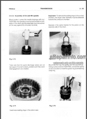 Photo 8 - Fiatallis FR160.2 Operation Maintenance And Service Manual Wheel Loader