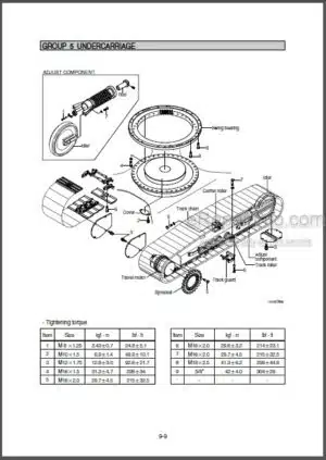 Photo 13 - Hyundai R110-7 Repair Manual Crawler Excavator