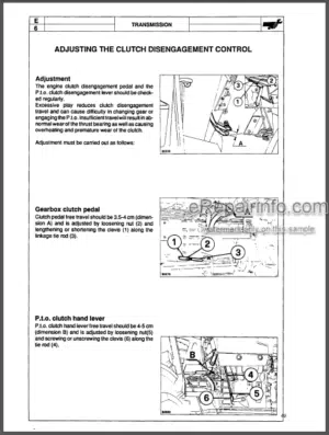 Photo 9 - Landini 5870 6070 6870 7870 8870 Service Manual Tractors