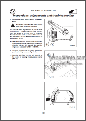 Photo 14 - Landini 70-80-90-100 C-CF-CFL Series Training Repair Manual Trekker