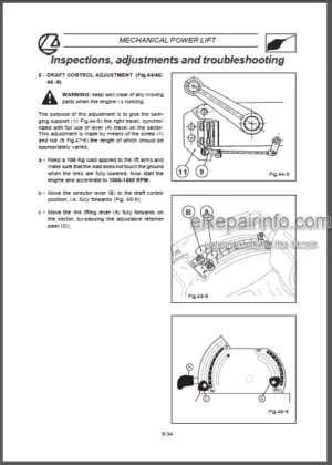 Photo 5 - Landini 70-80-90-100 C-CF-CFL Series Training Repair Manual Trekker