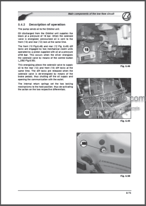 Photo 9 - Landini DeltaSix New Legend 125 135 145 165 185 Techno Top Toptronic Training Repair Manual Tractors