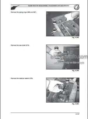 Photo 8 - Landini Globalfarm 95 105 90 100 Training Repair Manual Tractors