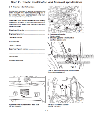 Photo 7 - Landini Globalfarm 95 105 90 100 Training Repair Manual Tractors